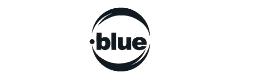 .blue logo